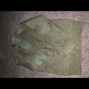 Army green epic sweater size 4